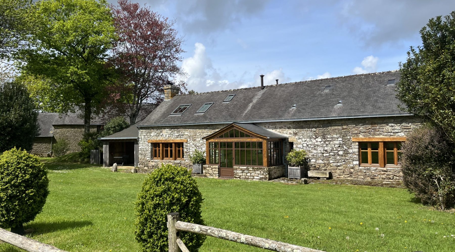 Le gîte de Penvern côté Sud