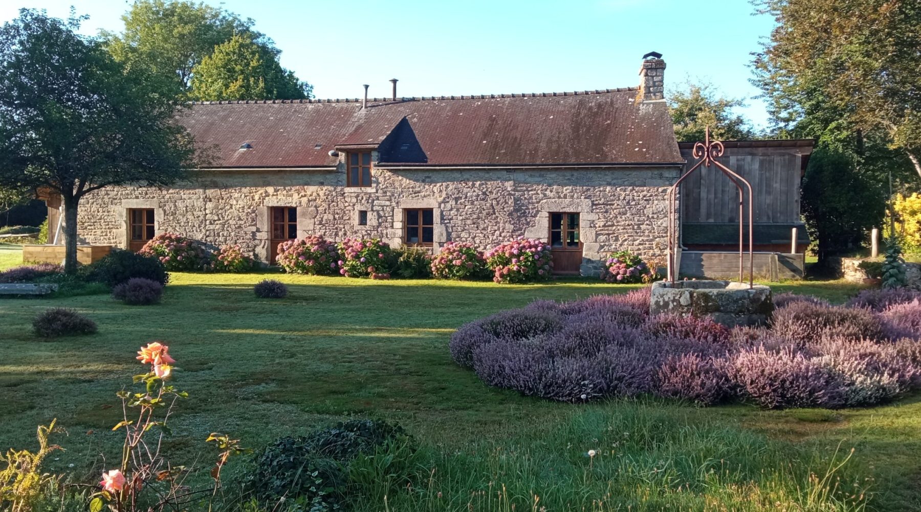 Pendant l'été indien de septembre 2023